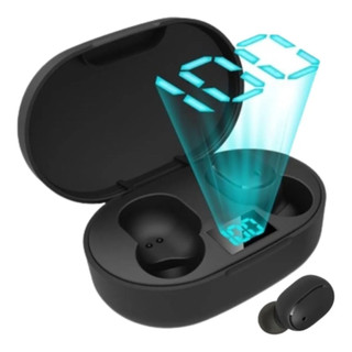 Fone De Ouvido Sem Fio E6s Bluetooth 5.0 Tws Com Tela LED Digital — foto 2 — Achou Levou Brasil
