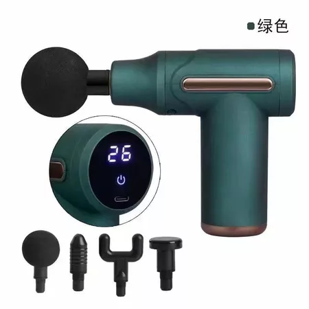 Massageador Profissional Elétrico 6 Velocidades Display LED Dores no Corpo Pós Treino Muscular