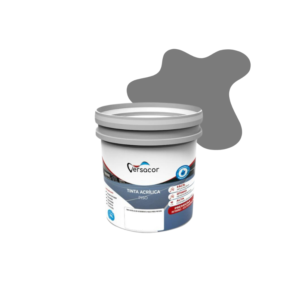 Tinta Base Agua Para Pisos Cerâmicos Lages Áreas Externas 3,6L Versacor ...