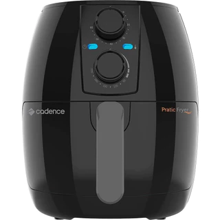 Fritadeira AirFryer Cadence Pratic Fryer 3 Litros 1250W Sem Óleo FRT515 Preto