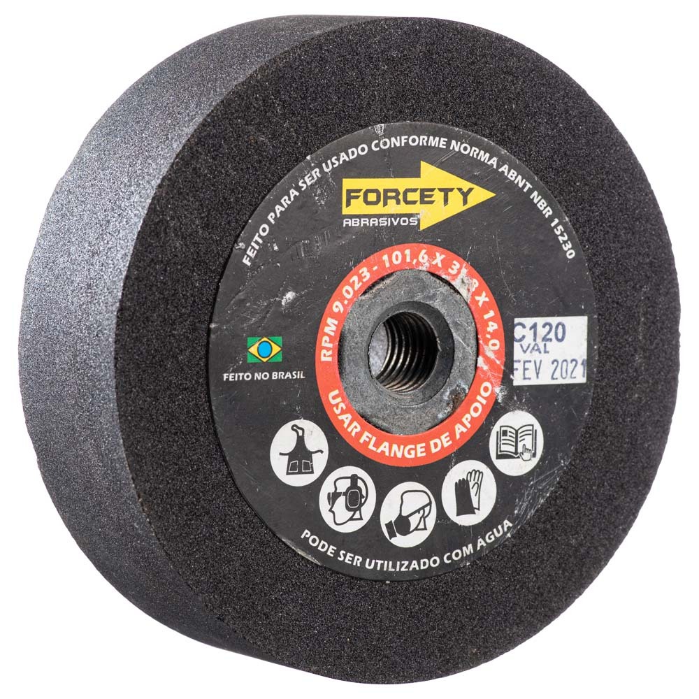 Rebolo Reto 4 Pol. 100x30 mm baixo grãos 36 / 60 / 120 Marmoraria ...