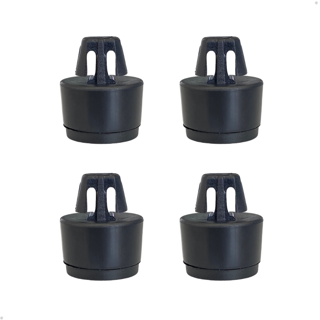 Kit 4 Pé Pezinho Microondas Mef41 Mef33 Mec41 Electrolux Original