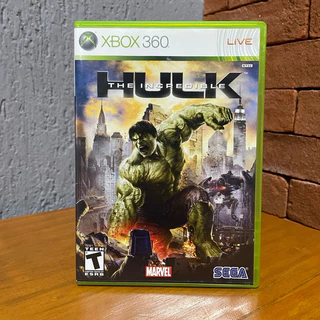 Jogo O Incrível Hulk Xbox 360 Físico Original (Seminovo)