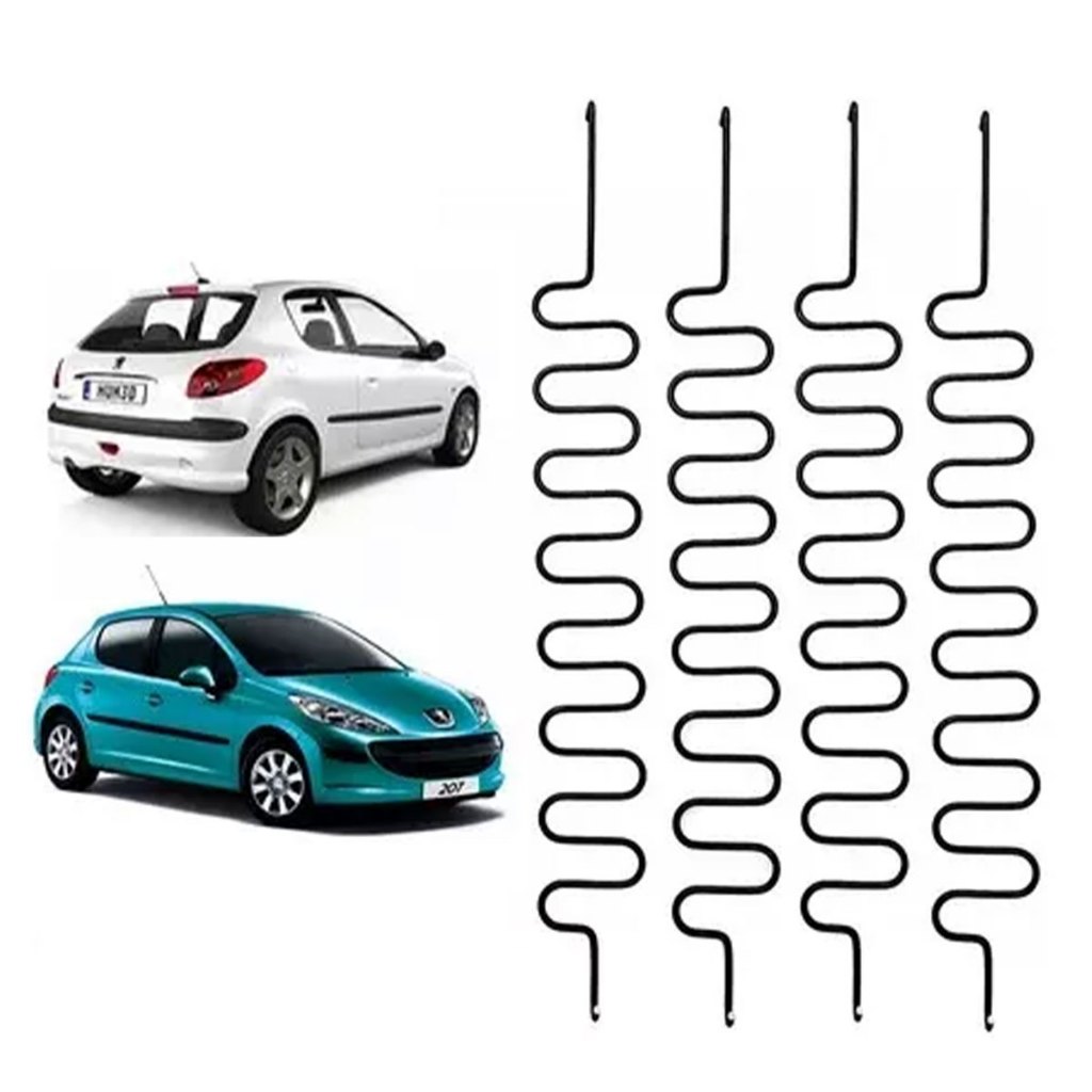 Molas assento banco dianteiro Peugeot 206,207 Kit 4 Molas