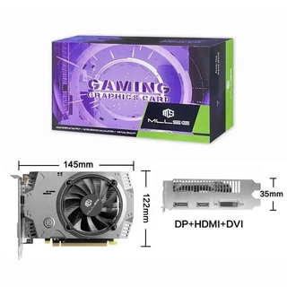 placa de video Radeon AMD RX 550 4gb ddr5 128bit