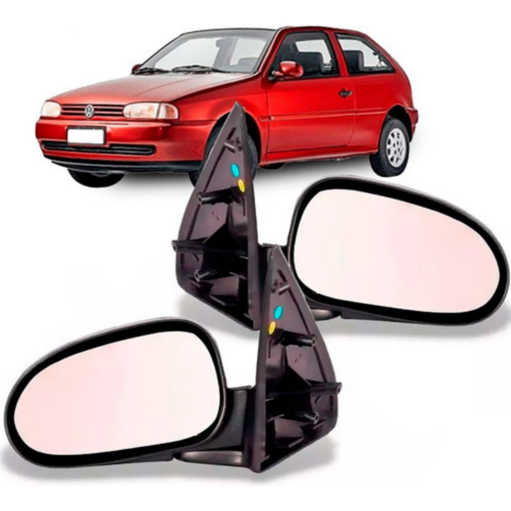 Par Retrovisor Gol G2 Bola 96 97 98 99 Sem Controle 2 Portas | Shopee ...
