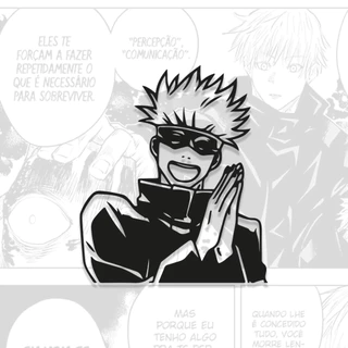 Adesivo Satoru Gojo Jujutsu Kaisen Gabinete Prime Anime