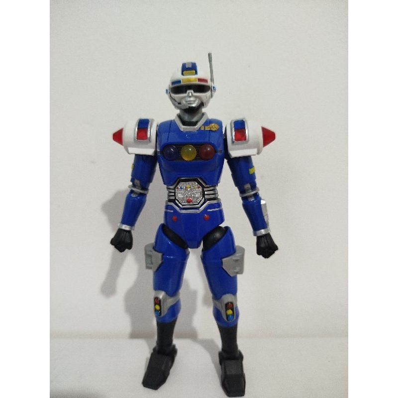Blue Senturion Power Rangers Linghtning Collection COM DEFEITO | Shopee ...