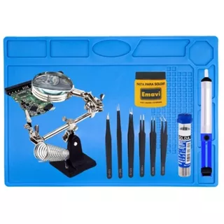 Kit Ferramentas Lupa Manutenção Celular, Eletronica,notebook