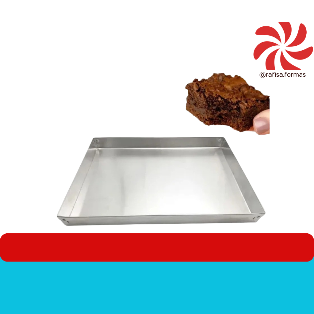 FORMA PARA BROWNIE - 30X30X3