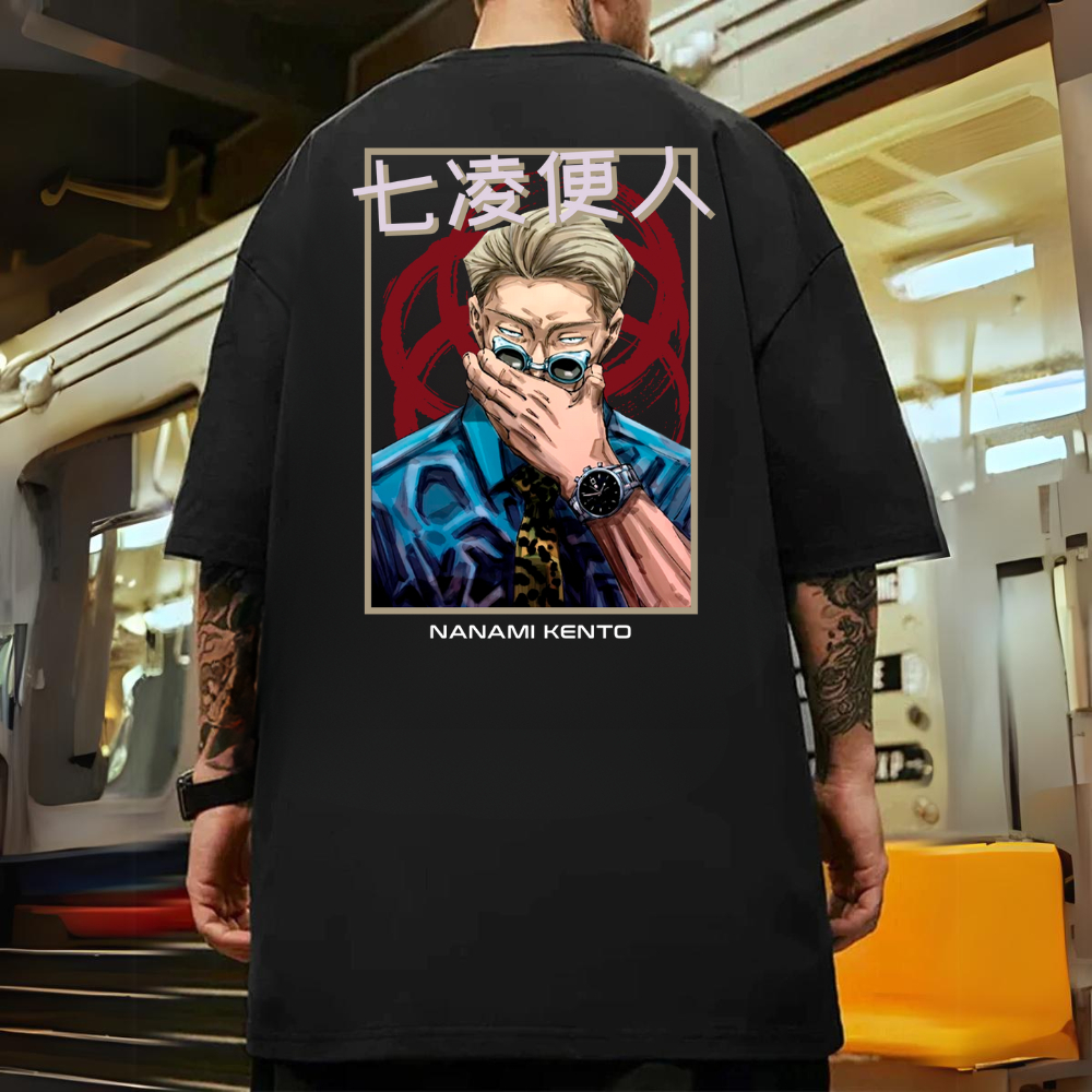 Camiseta Anime Nanami kento Hentai Casual Lançamento Fan Envio