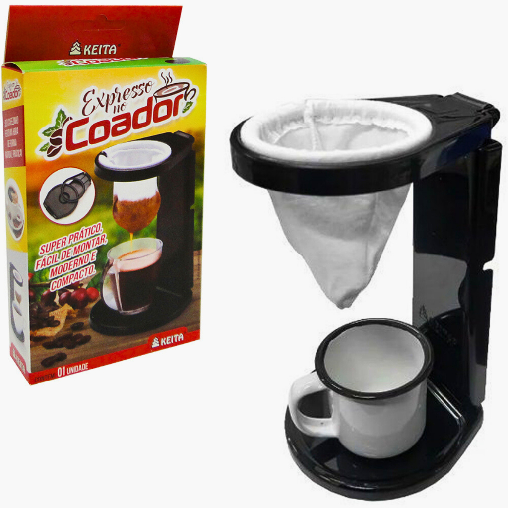 Mini Coador de Café Expresso Portatil Facil Pratico | Shopee Brasil
