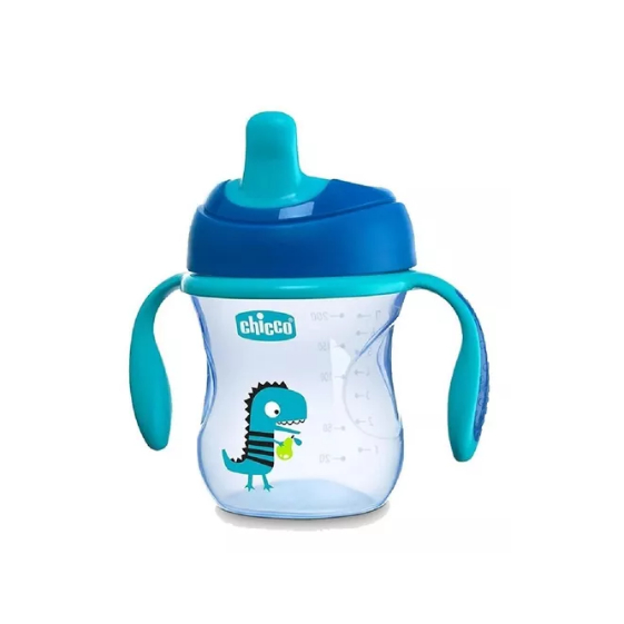 Copo Infantil Aprendizagem 6M+ Menino - Chicco | Shopee Brasil