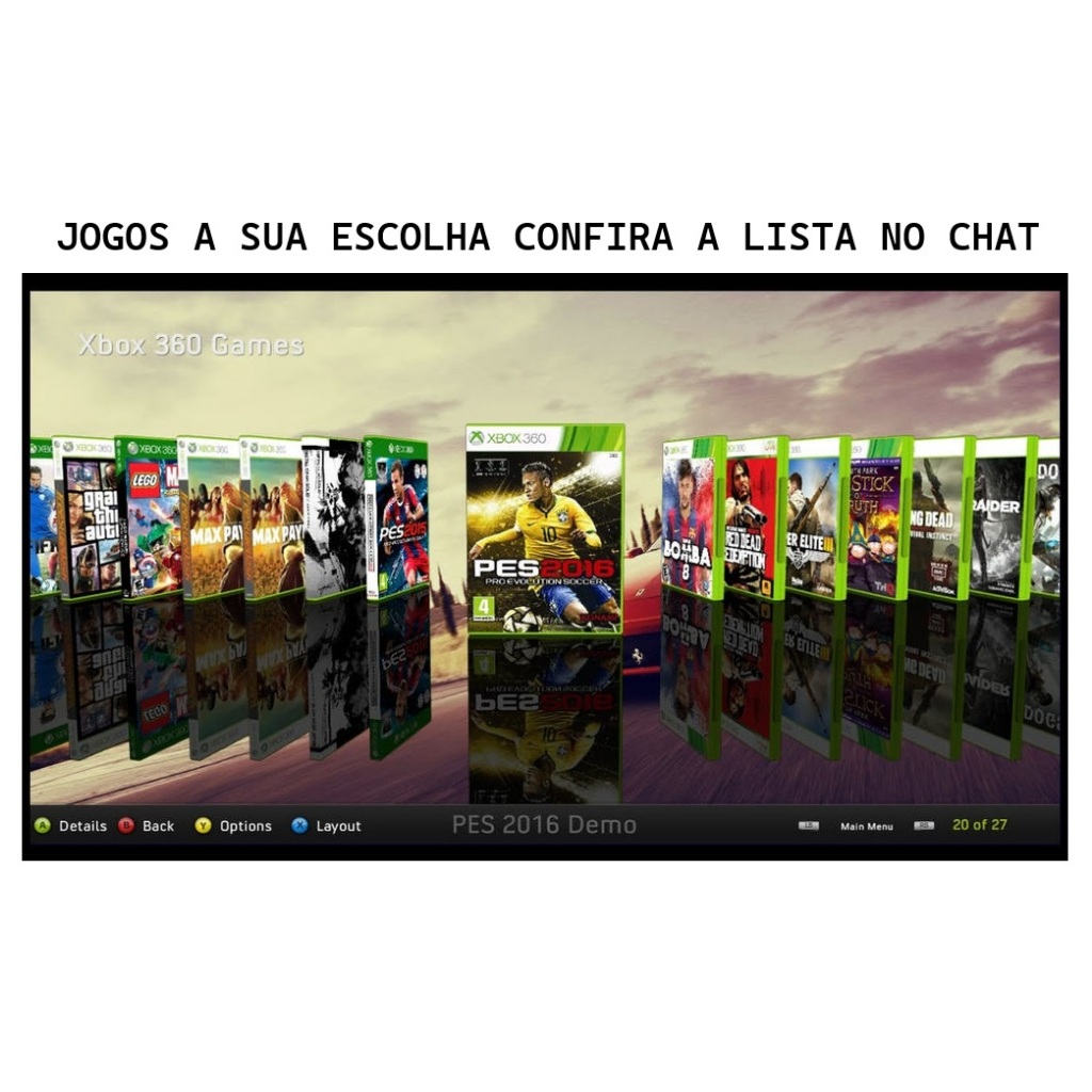 HD Externo Para Xbox 360 Original Case 3.0 Armazenamento Completo