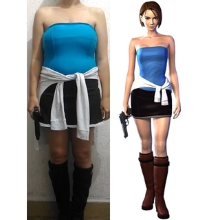 Cosplay Jill Valentine versão Clássica Jogo Resident Evil