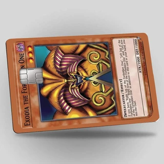 Adesivo para Cartão Exodia Cabeça yu-gi-oh Carta Magic Carta Yugi Para Cartão de Credito Debito Vale Alimentação e Refeição