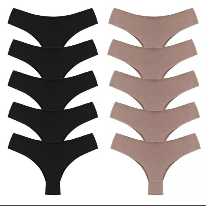 KIT 05 Calcinhas Corte Laser sem Costura