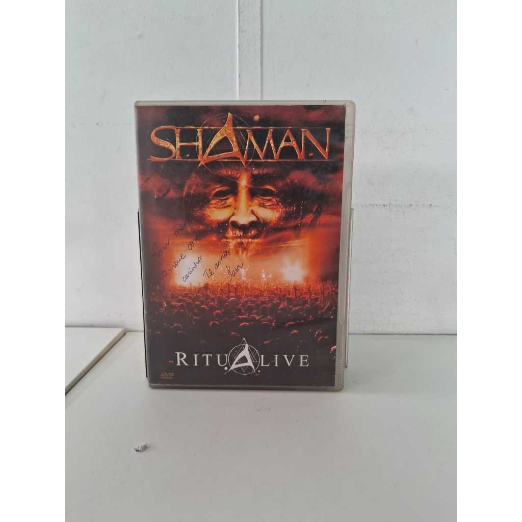 DVD Shaman - Ritual Alive | Shopee Brasil