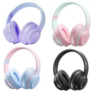 Fone Bluetooth Sem Fio Com Led Rgb P2 Elegante Sportivo Sn01/B-19J