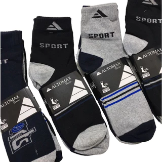 Kit 3-12 Pares Meias Masculina Cano Curto Soquete Algodão Estampadas 39 ao 43