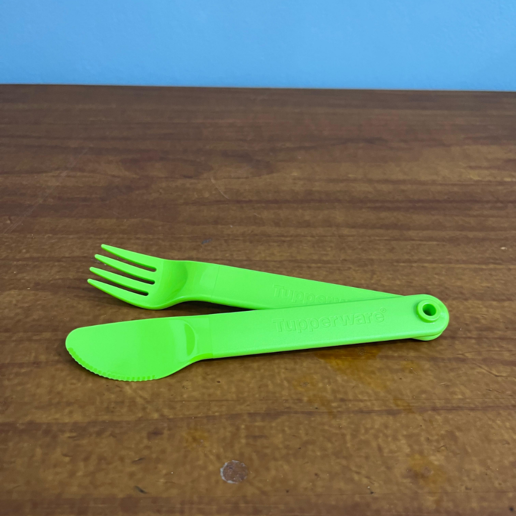 Kit de talher Conjunto de Garfo e Faca Tupperware Original | Shopee Brasil