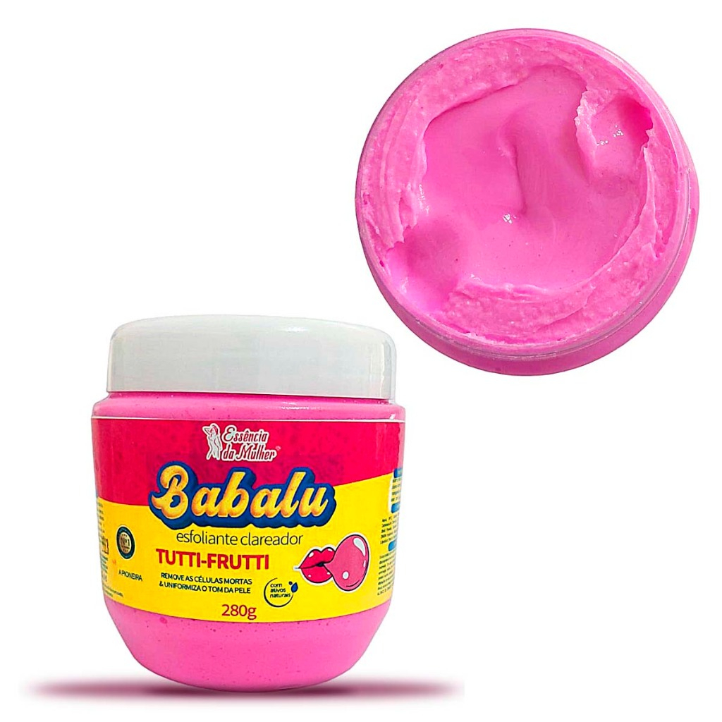 Esfoliante Clareador Babalu Tuti Fruti Beleza Cosmético Essencia da ...