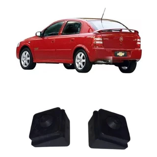 Par Batente Coxim Lateral Tampa Porta Malas Astra Hatch 99 2000 2001 2002 2003 2004 2005 2006 a 2011