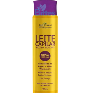 CREME DE PENTEAR LEITE CAPILAR BELL CORPUS COM SILICONE