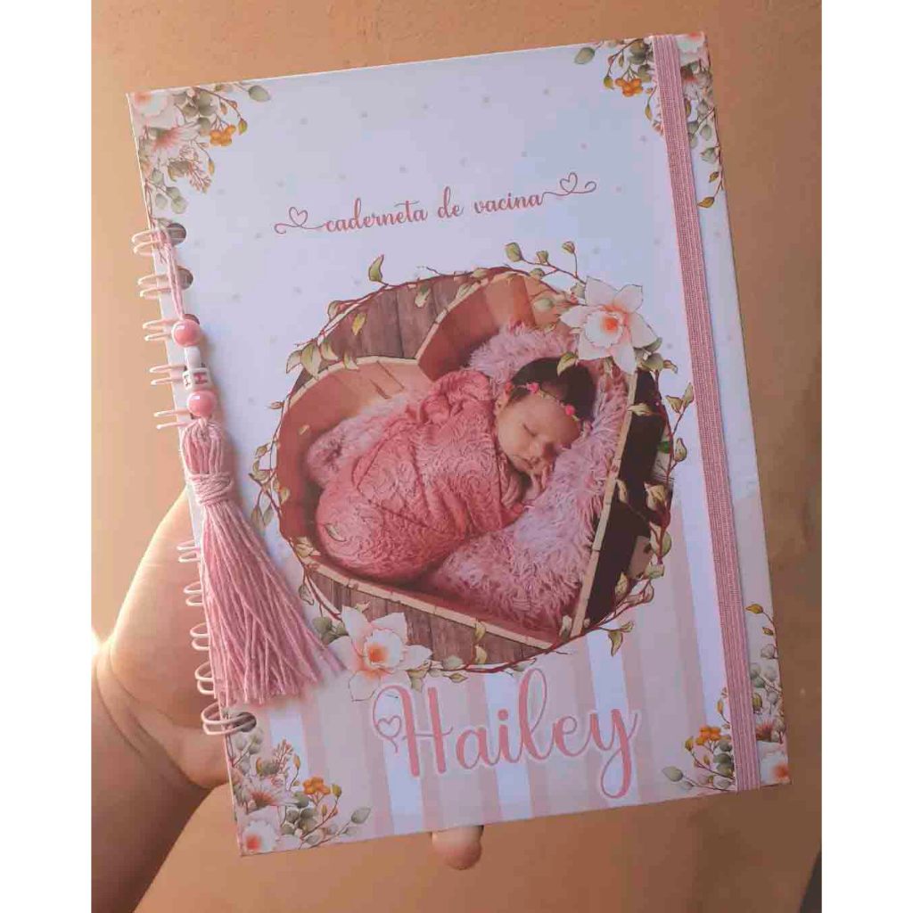 Caderneta de Vacinação personalizada com foto - Menino e Menina ...