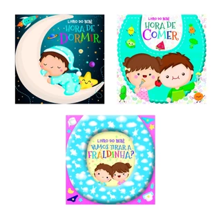 Coleção Livro do Bebê - Kit com 3 Livros