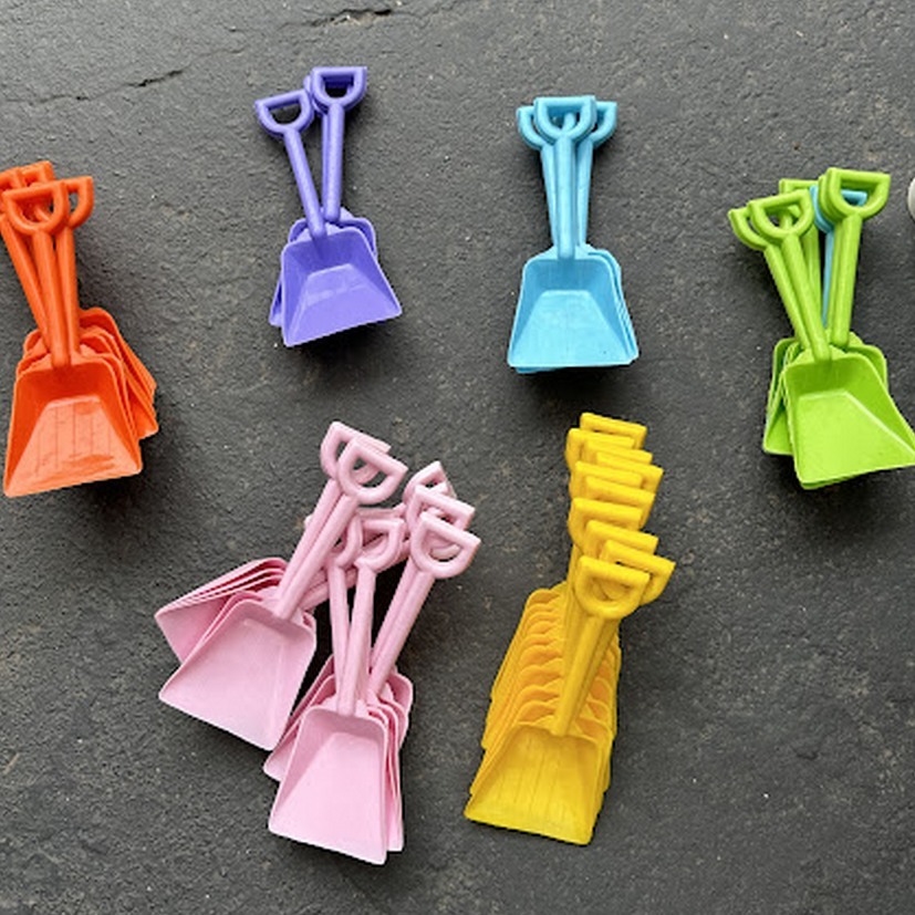 10 Mini Pás Plasticas 17x7 cm Coloridas (Escolha a Cor( Lembrancinha ...