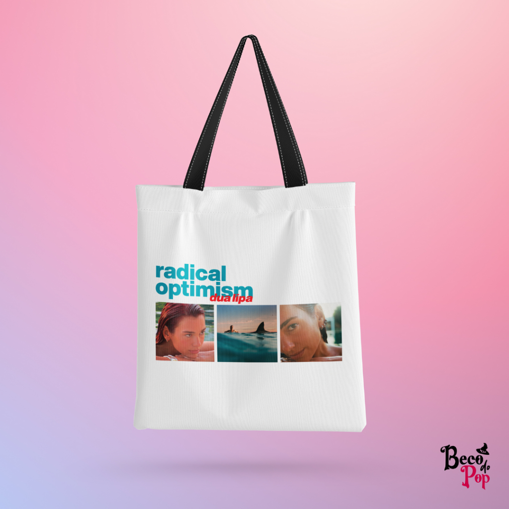 Ecobag - Dua Lipa - Radical Optimism | Shopee Brasil