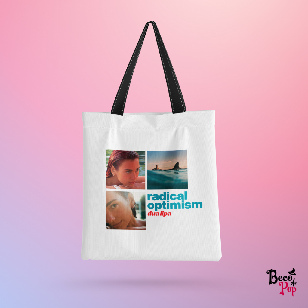 Ecobag - Dua Lipa - Radical Optimism | Shopee Brasil