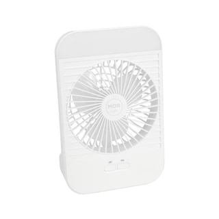 Mini Ventilador Mor Portátil Com Luminária 11led Recarregável Pesca Camping Acampar Barraca Caminhão