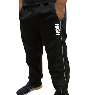 Calça Tactel Masculina Feminina Larga Leve Confortável 3 Bolsos Cordão Elástico na Cintura