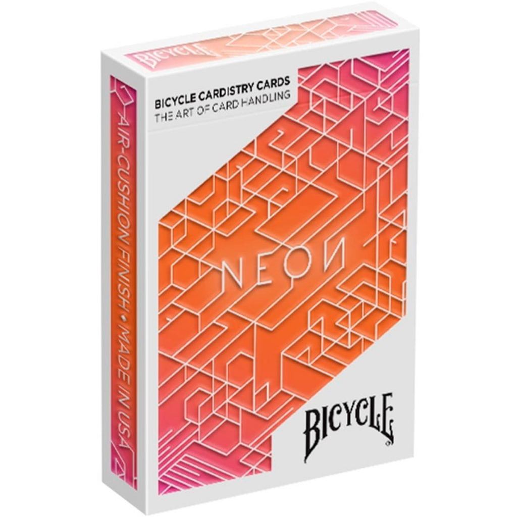Baralho Bicycle Neon Bump Cartas Cardistry Art Premium