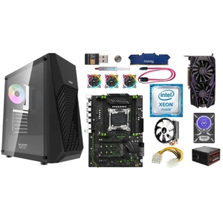 Pc Gamer X99 Xeon E5 2650v4/ 16gb-32gb Ddr4/ RX 5500XT 8GB/ SSD 240GB/ 500w