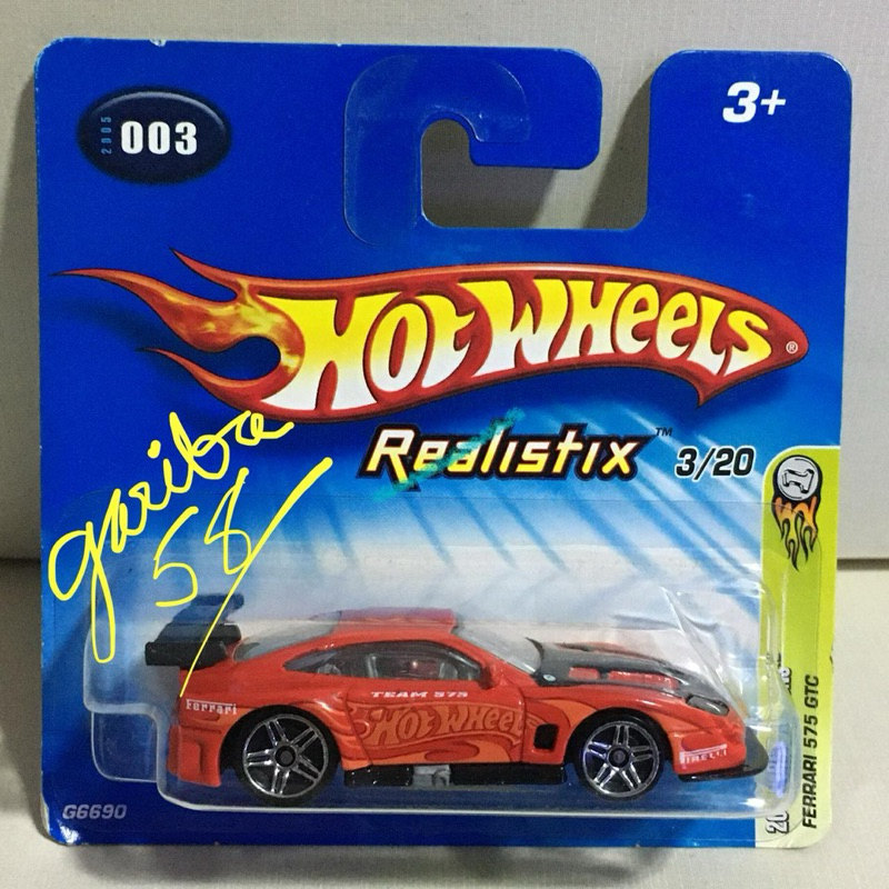 Hot Wheels Ferrari 575 GTC 2007 – Miniature 1/64, Collection