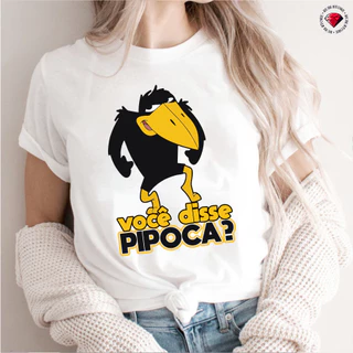 Camiseta Corvo Jubileu Você disse Pipoca