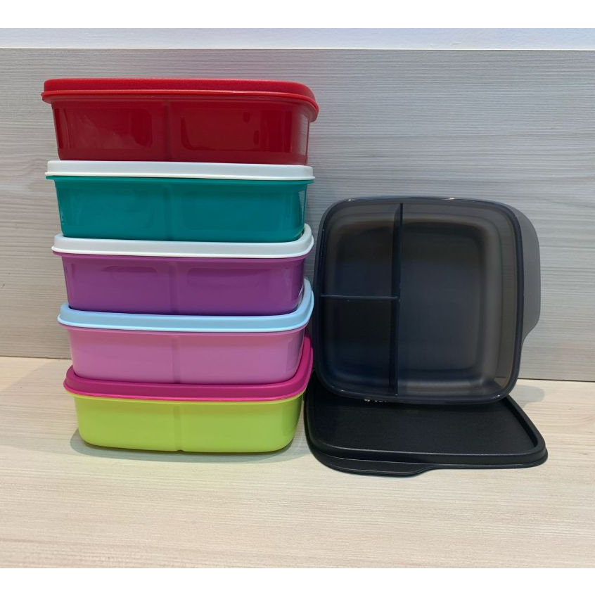 TUPPERWARE BASIC LINE 550ML COM DIVISORIAS | Shopee Brasil