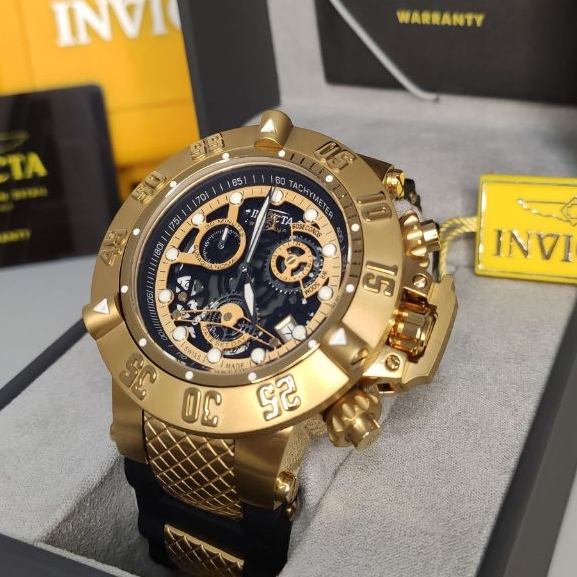 Relógio Masculino Invicta 18526 Subaqua Noma a Prova D'água ORIGINAL 1 ...