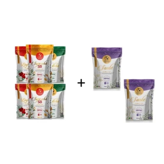 Kit 8 Chás Maravilhas da Terra - 2 Unidades de Cada