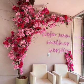 Haste de Cerejeira Alta Galho de Pessegueiro 95 cm Decoração Casa, Festas, Casamento