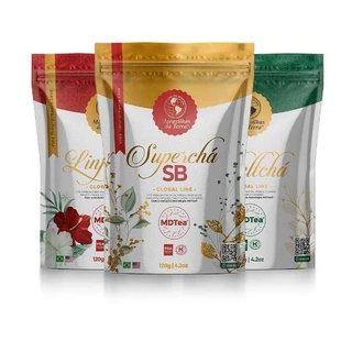 Kit 3 Chás Maravilhas da Terra - 1 Unidade de Cada