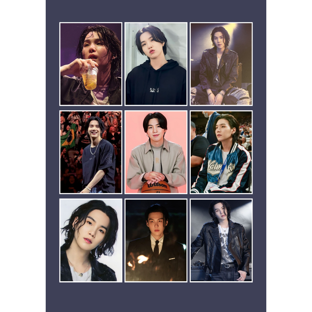 2024新発 | D Agust | Suga | Yoongi Min Cards 27 Kit BTS Brasil Shopee | タレントカード