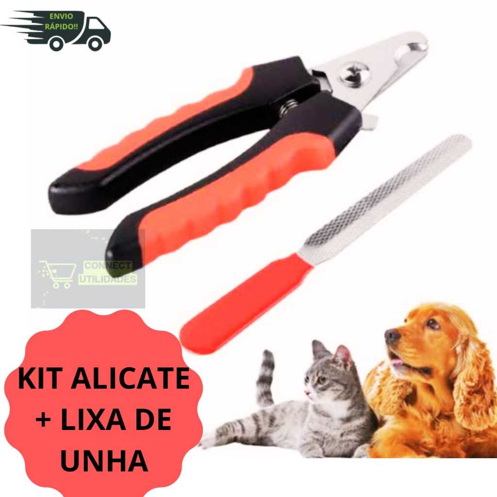 Alicate Cortador de Unha Cachorros Grande Para Cães Gatos Pets Dog Profissionais
