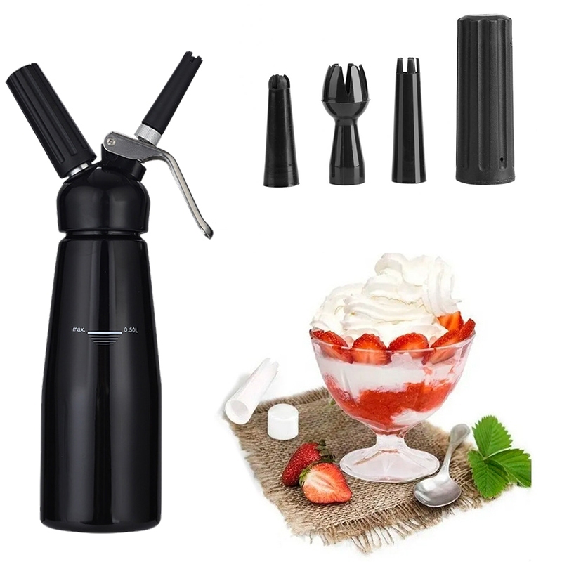 De Garrafa Chantilly Sifão Profissional 500ml 3 Bicos