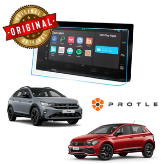 Película de Proteção Multimídia 10 Polegadas Vw Nivus, Virtus E Novo Polo Anti Risco 2021 2022 2023 2024