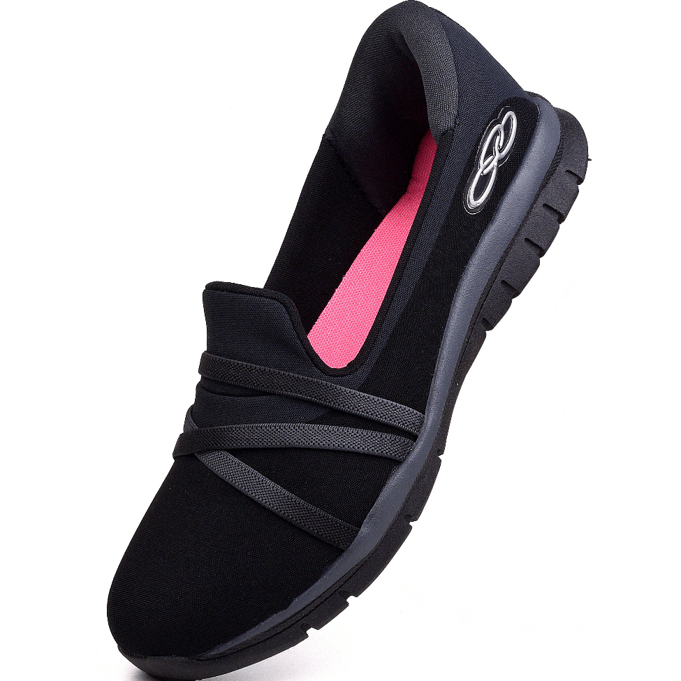 Sapatenis Sapatilha Feminina Slip On Macia Leve Calce Facil Palmilha De Gel Confortavel Para Idosos Pronta Entrega