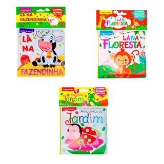 Coleção Banho Divertido - Kit com 3 Livrinhos de Banho